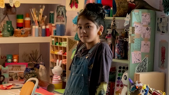 Momona Tamada as Claudia Kishi in Netflix's reboot of '90s fave, The Baby-Sitters Club.