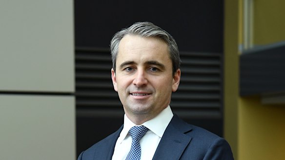 CBA chief executive Matt Comyn says the arrival of new competitors is "great for customers." 