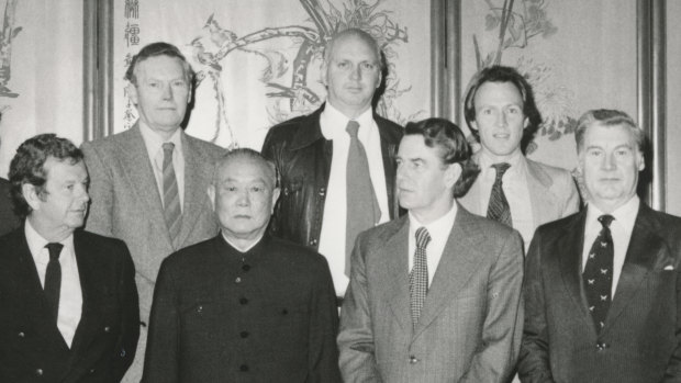 The Age team visiting China in 1979.