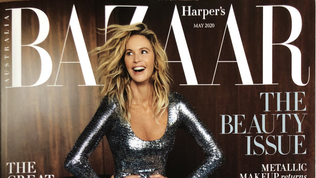 Harper's Bazaar is one of the titles that has beem temporarily suspended.