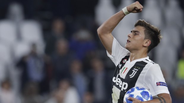 Paulo Dybala scored a hat-trick against Young Boys.
