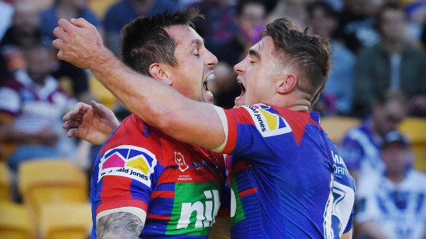 Pearce has been on fire for the Knights so far this season, reeling off man-of-the-match performances. 