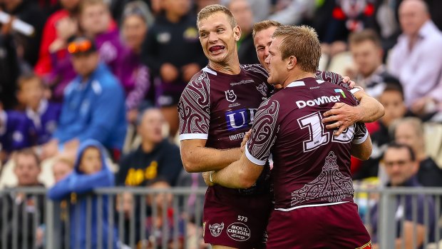Manly trio Daly Cherry-Evans and Tom and Jake Trbojevic are among the highest paid players in the game.
