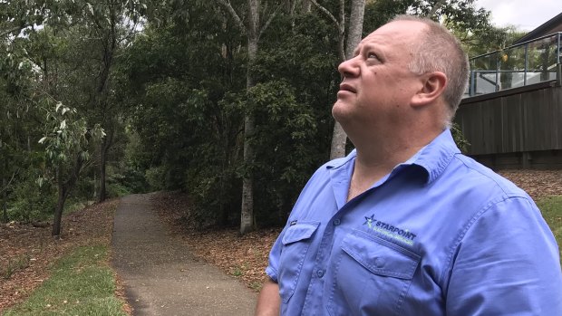Vesa Havukainen says Albany Creek residents are at their wits' end from the incessant screeching from a plague of bats in their street.