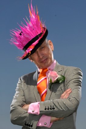 Sydney milliner Neil Grigg has gone into hat overdrive for the expanded Everest horse race on Saturday,