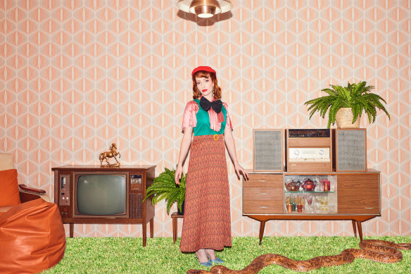 Georgia Mooney hosts Vivid Sydney Supper Club alongside Rhys Nicholson.