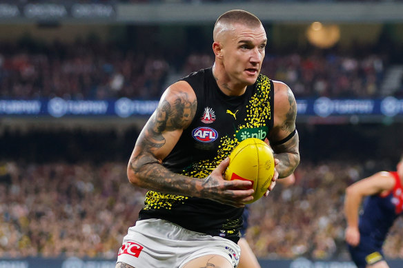 Dustin Martin has been ruled out with illness.