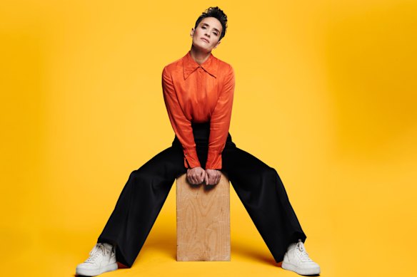 British comedian Jen Brister had a hard slog to find success but persevered.