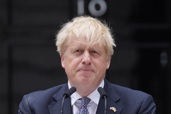 Boris Johnson was unwilling to read the signs but eventually resigned.