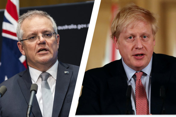 Scott Morrison has secured Boris Johnson's support for an independent probe into the origins of the coronavirus.