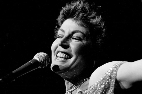 I am Woman: Helen Reddy in 1986. 