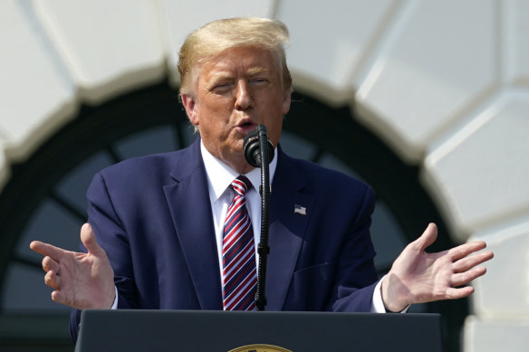 Who knew? Support for Donald Trump has waned due to his response to coronavirus.