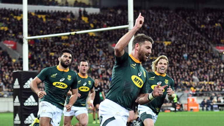 The All Blacks had a brief wobble towards the end of the Rugby Championship.