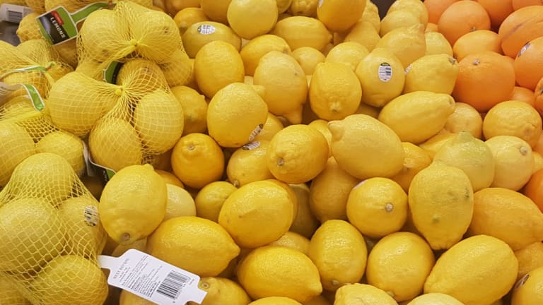 Australian lemons are in short supply, but demand is high.