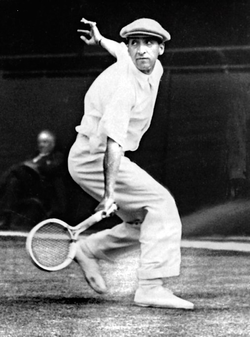 Rene Lacoste, perfectly dressed for sport.