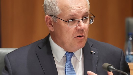 Prime Minister Scott Morrison.