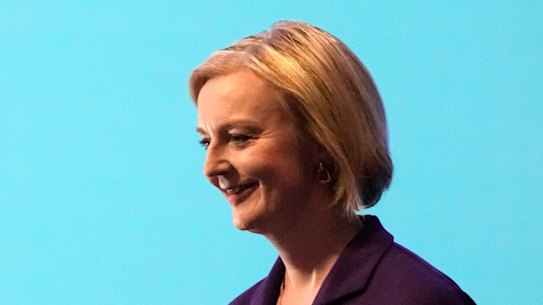 Liz Truss, who will become the 56th prime minister of Britain.