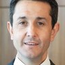 Premier David Crisafulli’s during his address to the Queensland’s public servants