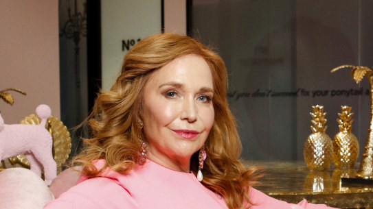 No.1 Fertility owner Dr Lynn Burmeister is a successful and flamboyant figure in Victoria’s fertility industry.  She is pictured her for a property story in 2019.