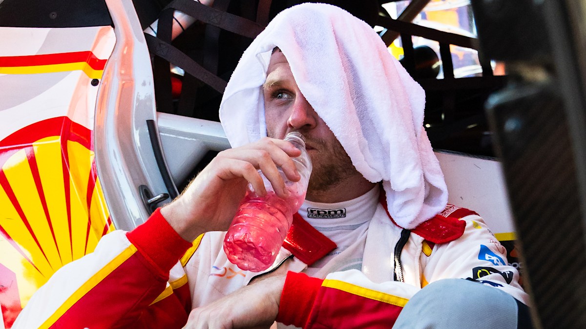 Crook Supercars champ ruled out after collapsing