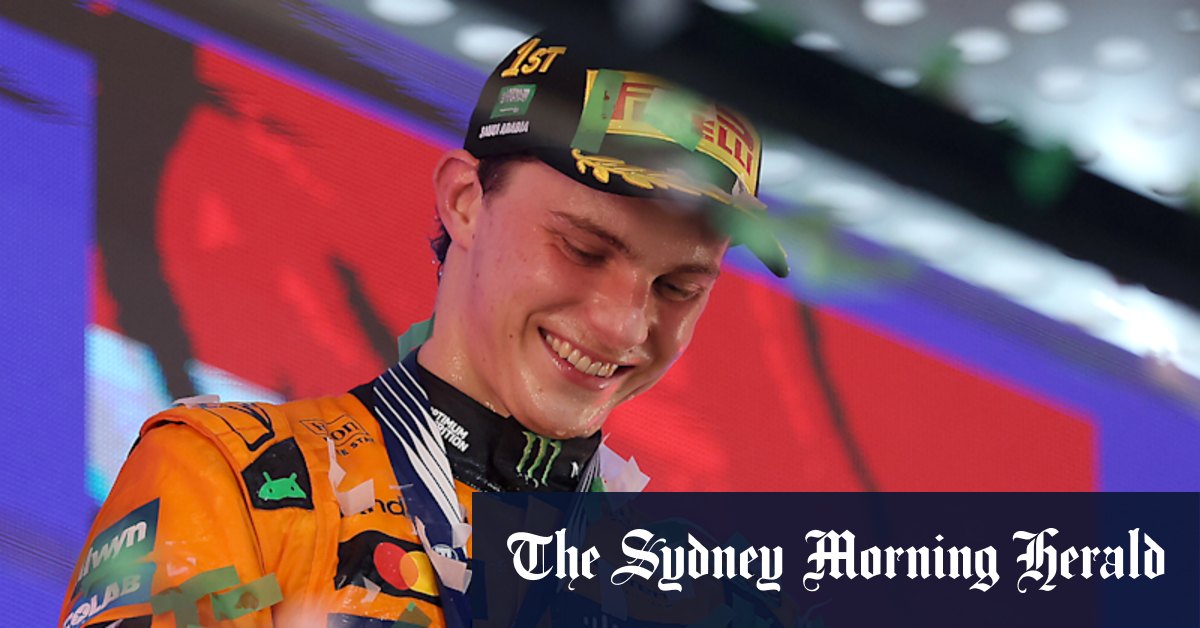 OSCAR PISTRI WINS Saudi Arabia Grand Prix