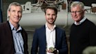 John Shanahan CEO of MRead and now MagnaTerra, Chris Beal, chief executive of NextOre and Rob Adamson, the chairman RFC Ambrian.  