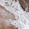Satellite shows dust storm over Queensland ahead of 40-degree heat