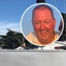 Paul Dynes (inset) and the yacht Himalayan Women.