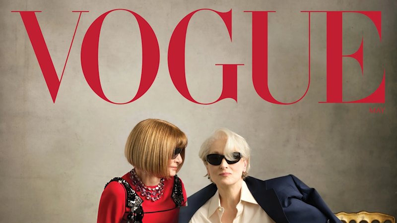 Appearing on the cover of Vogue? Miranda Priestly would never