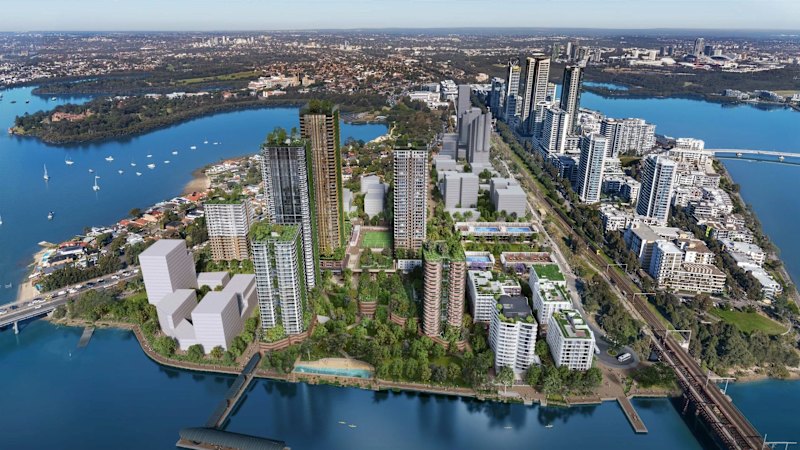 More than 2000 apartments are planned for this Sydney site. Some landowners had no idea