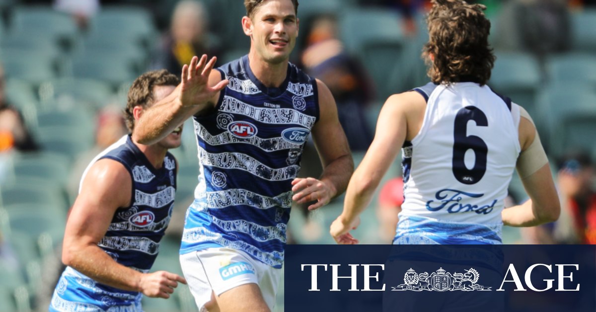 Afl 2020 Adelaide Crows Fight Hard But Geelong Cats Take Four Points