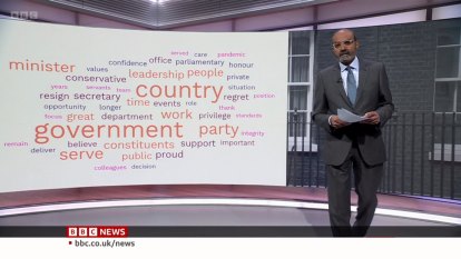 Live pigs and word clouds: How the British media is covering the downfall of Boris Johnson