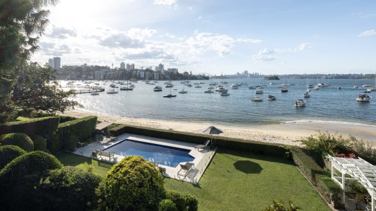 The tightly held Point Piper home of the Warats on the market for the first time in decades.