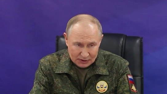 Russian President Vladimir Putin.