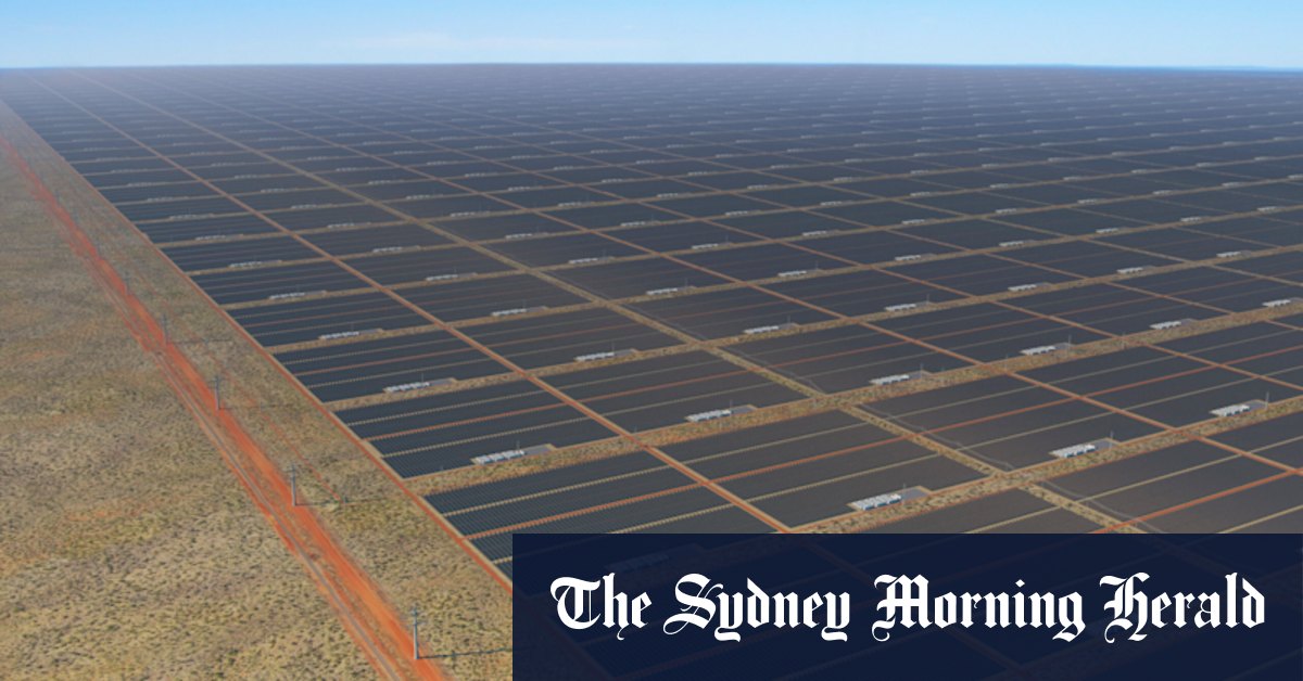 Sun Cable backer in talks to add wind to Mike Cannon-Brookes' Northern Territory solar mega-project - Vimarsana News