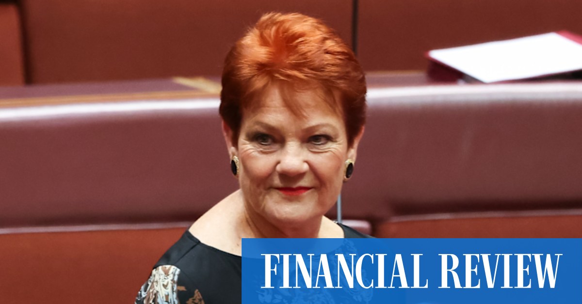 Howard battlers turning to One Nation is risky for business