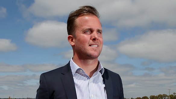 Man on a mission: Andrew Welsh is determined to have Essendon again become an on-field force.