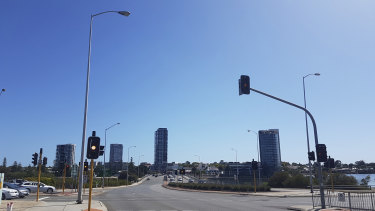 The Raffles once stood alone on the Applecross/Mount Pleasant skyline, but now has company. 