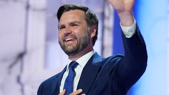 Republican vice presidential candidate Senator J.D. Vance.