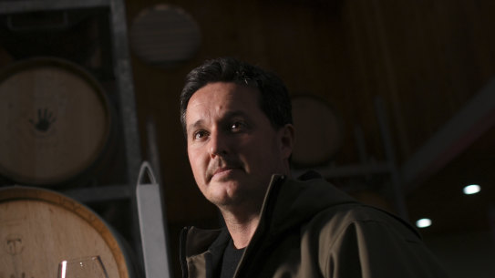 Peter Dillon, chief winemaker at Handpicked Wines on the Mornington Peninsula.