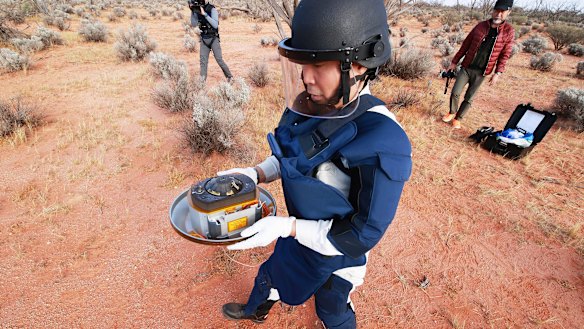 The capsule dropped by Hayabusa2 was found in Woomera this month, after a multi-billion kilometre voyage to an asteroid.