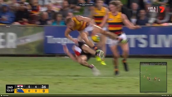 David Mackay collects Hunter Clark.