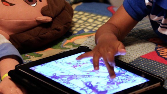 The World Heath Organisation has recommended no screen time for children under one.