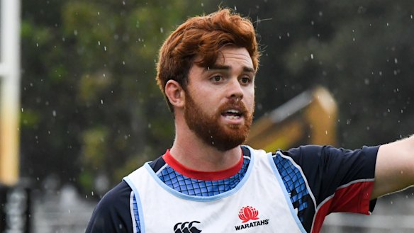 Andrew Kellaway during his Waratahs days in 2017. 