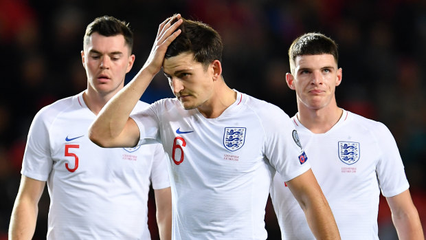 It was a bad day all-around for the England side in Prague.