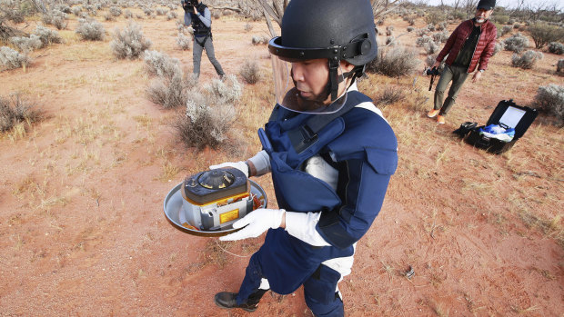 The capsule dropped by Hayabusa2 was found in Woomera this month, after a multi-billion kilometre voyage to an asteroid.