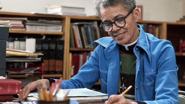 Human rights activist Pauli Murray became an Episcopalian priest after her career in law. 