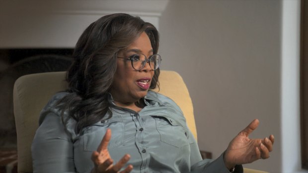 America’s confessor-in-chief Oprah Winfrey in the Apple TV+ documentary The Me You Can’t See.
