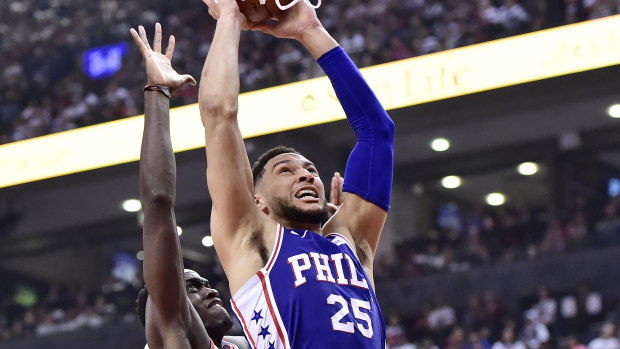 Damaging around the basket, Simmons knows he needs to add range to his game.