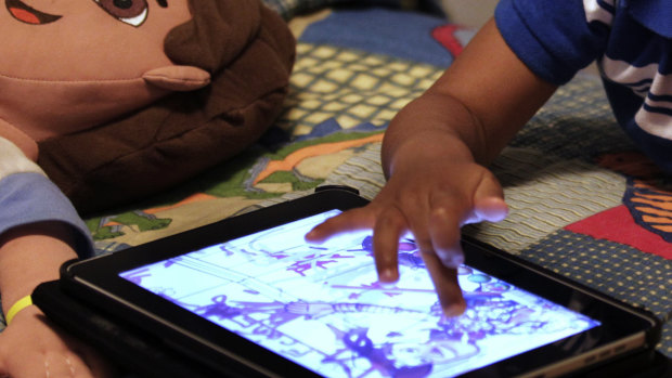 The World Heath Organisation has recommended no screen time for children under one.